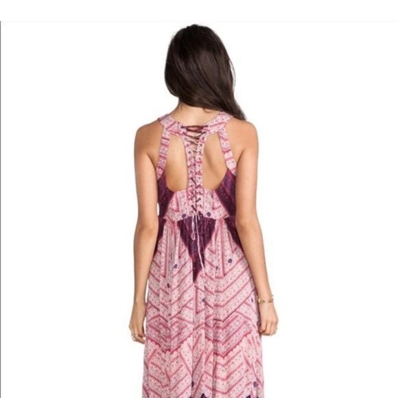 Free People You Made My Day Printed Maxi Dress, Wildflower Combo - Picture 8 of 8